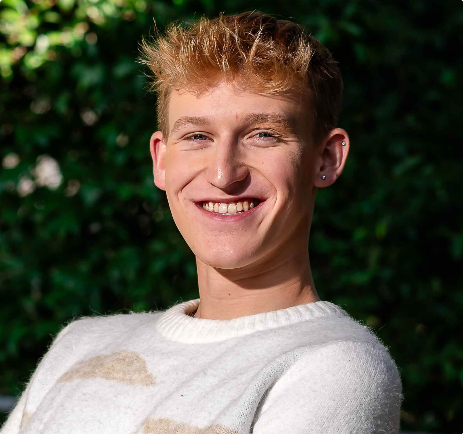 Photo of Tyler, our Pride in Action hero.